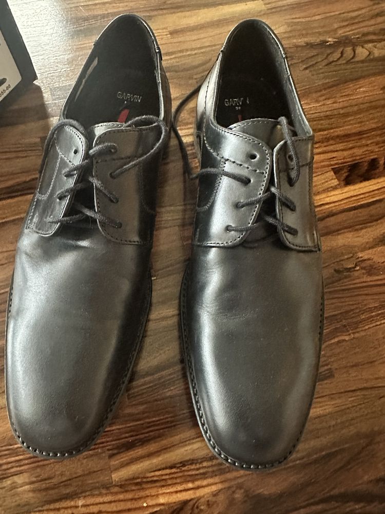 Buty męskie czarne skorzane Garvin by LLOYD 43