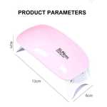 Suszarka Do Paznokci  6 LED Lampa UV do Manicure/NOWA