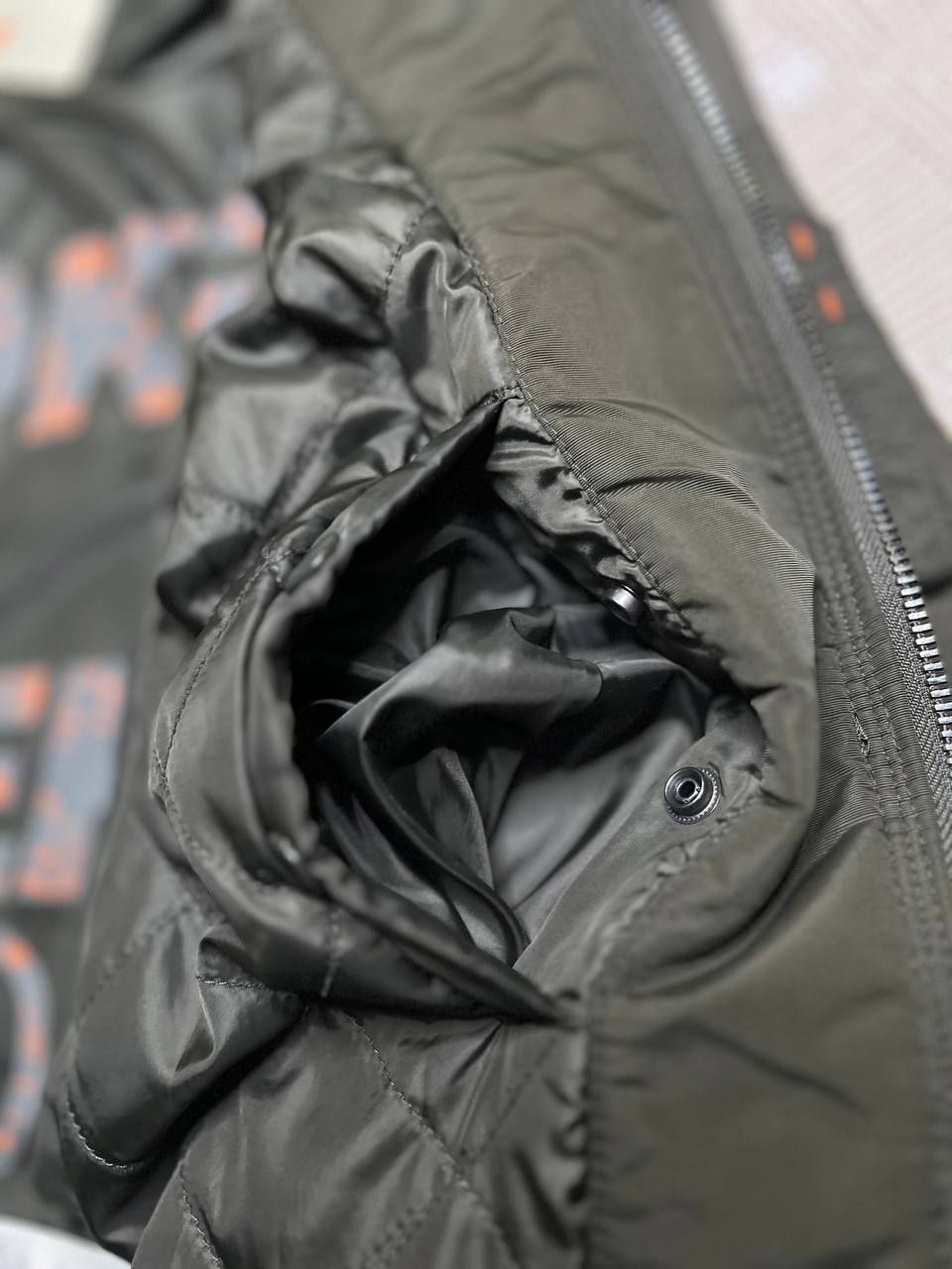Бомбер Superdry зелений розмір S