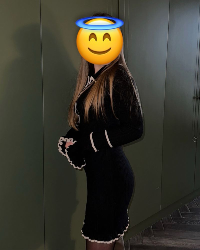 Сукня чорна (розмір С-М)