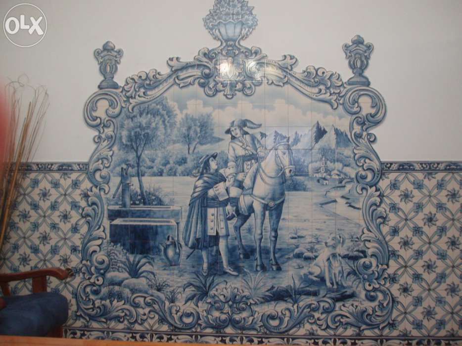 Azulejos tradicionais portugueses