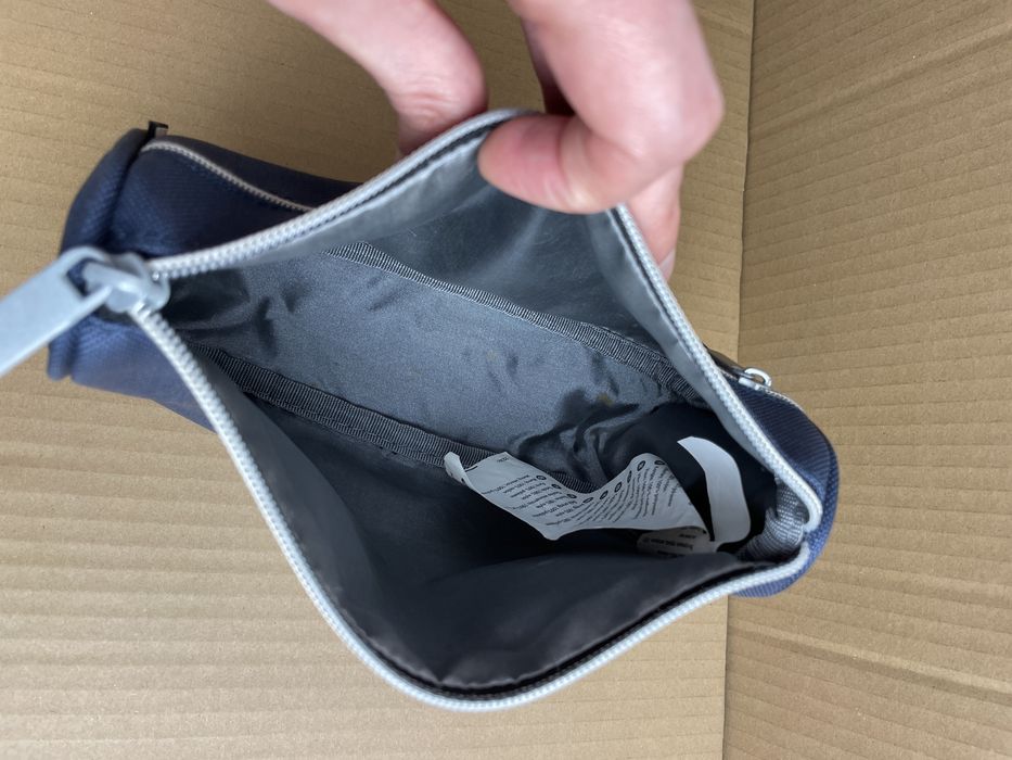 Текстильна косметичка ikea , органайзер з кишенями на блискавці