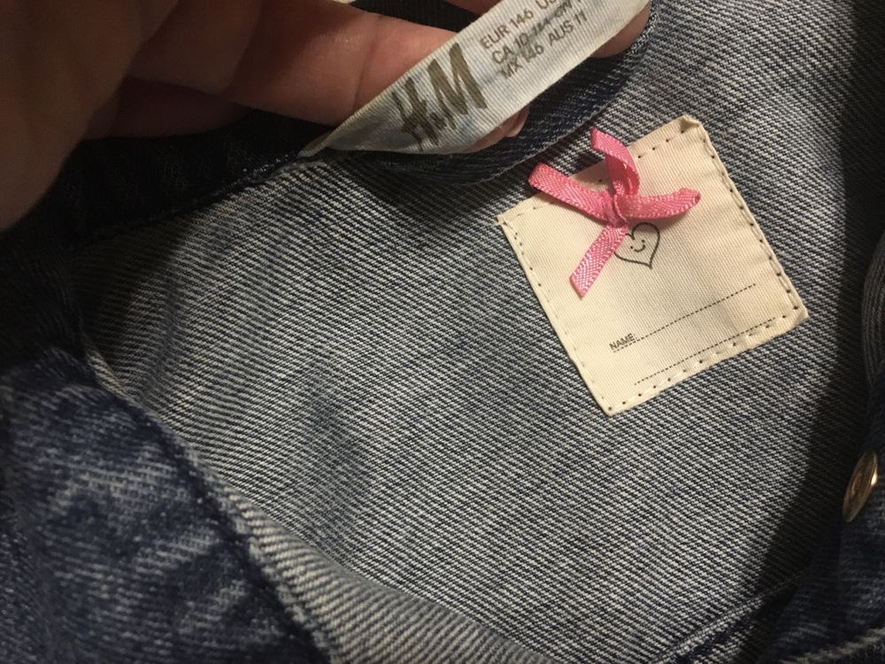 Пиджак джинсовый H&M, 10-11 лет