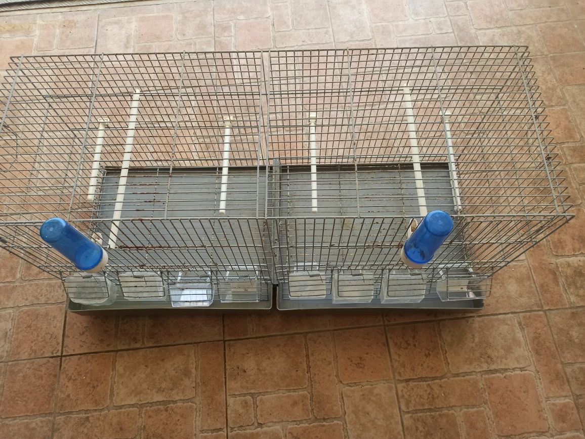 Gaiola viveiro duplo