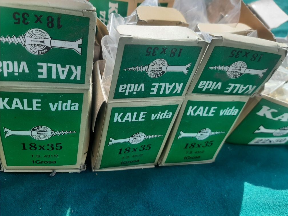 Шурупы Kale vida різні покриття латунь