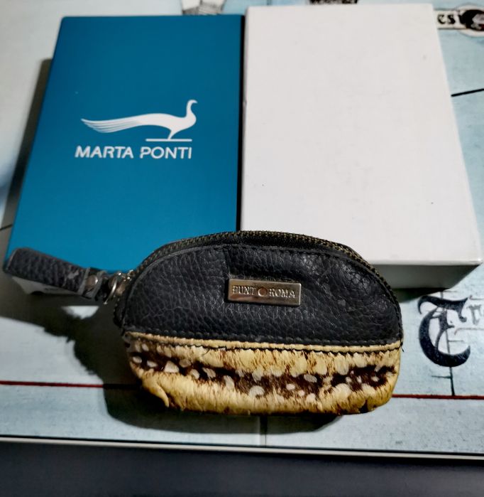 Carteira Porta Moedas Pele