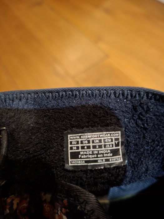 Buty keen dziewczęce 36, długość 22,5 cm