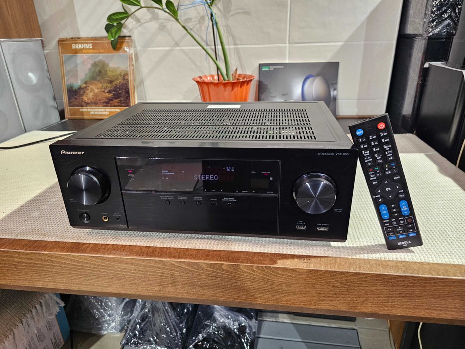 Ресивер Pioneer VSX 930-K/Dolby Atmos/4K/Wi-Fi і Bluetooth/7х150Вт