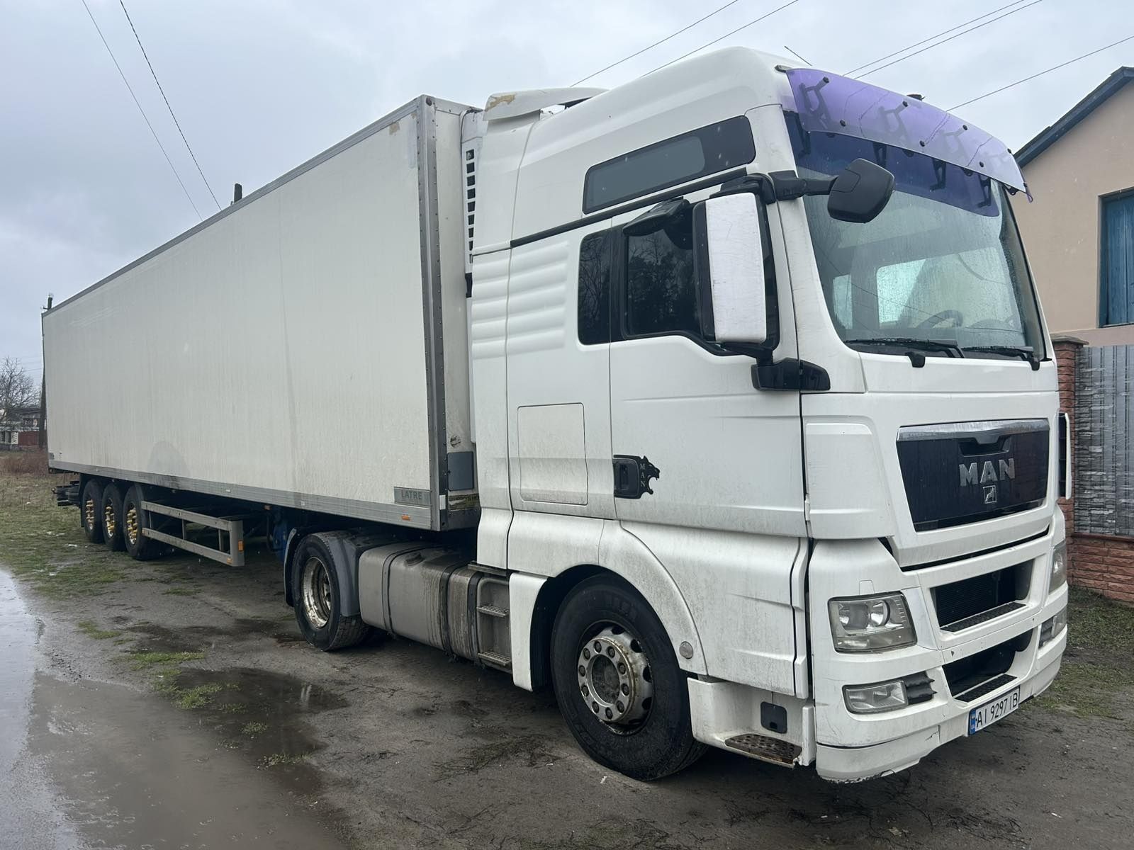 MAN TGX 18.440 euro4, 721 тис. км. пробігу, сцепка Реф, рама, SAF