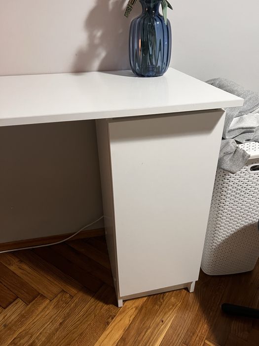 Biurko narożne białe