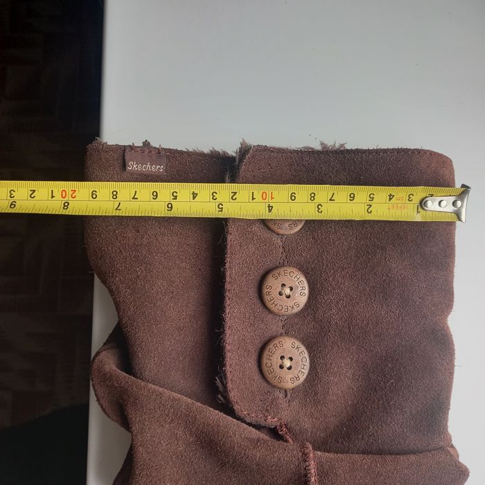Чоботи жіночі зимові SKECHERS,шкіра-замша.Роз.40,устілка27см.Теплі.