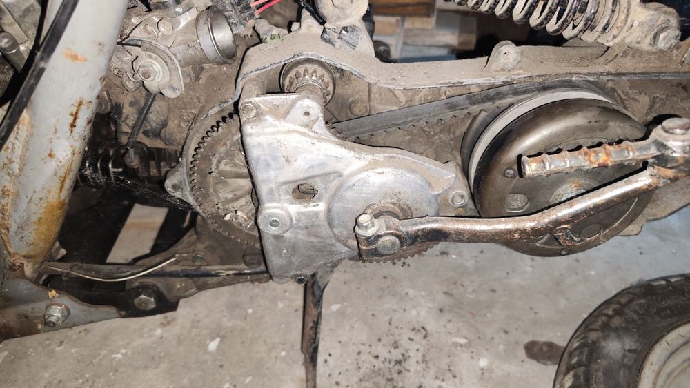 Двигун Suzuki Lets 4/5 Address V50 4T