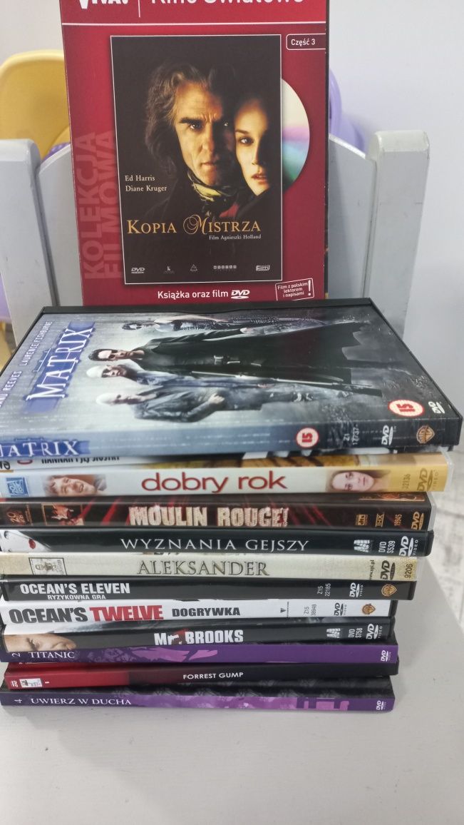 Płyty DVD 54 filmów znane i oscarowe