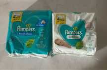 Вологі серветки pampers 4*52