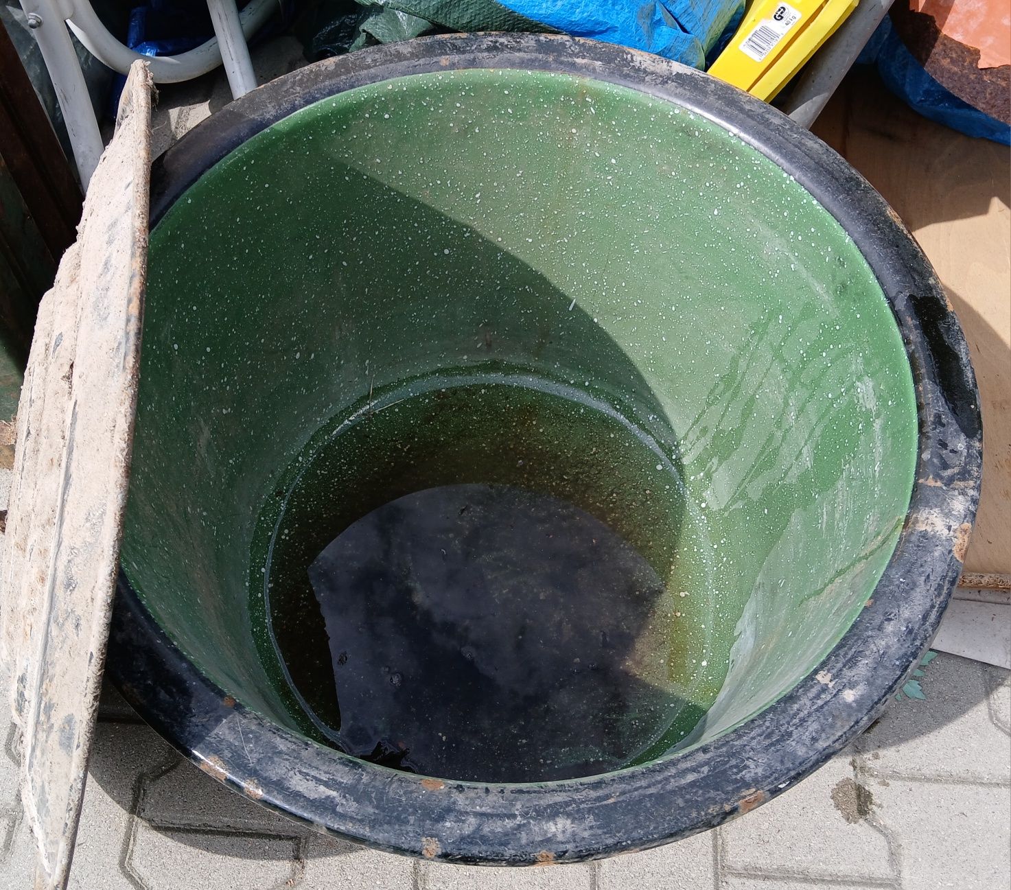Duży kocioł/garnek emaliowany
