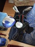 Torba + kije golfowe junior pro