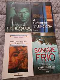 Livros, Colleen Hoover, Nicholas Sparks, lesley Pearce, Isabel Allende