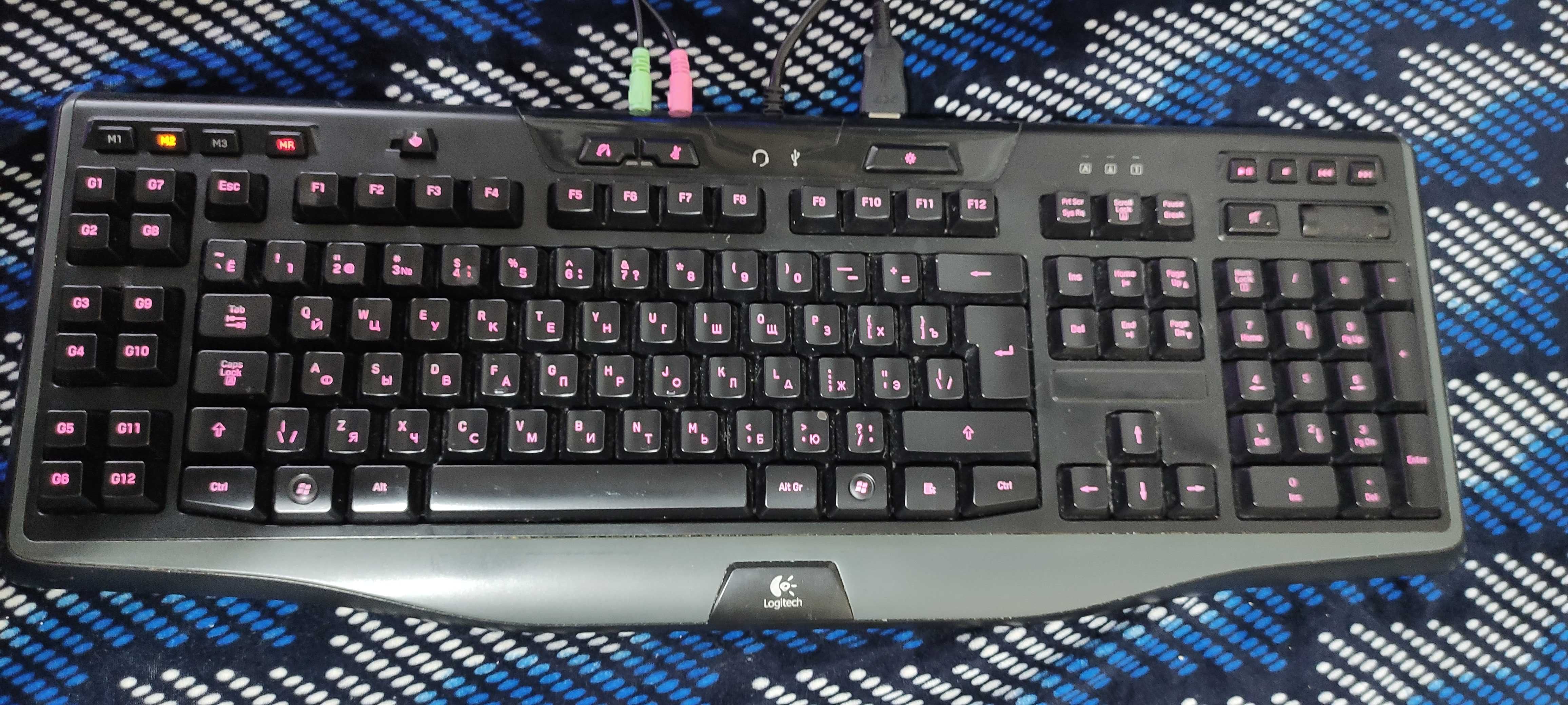 Шикарная игровая клавиатура в идеале по низкой цене Logitech g110