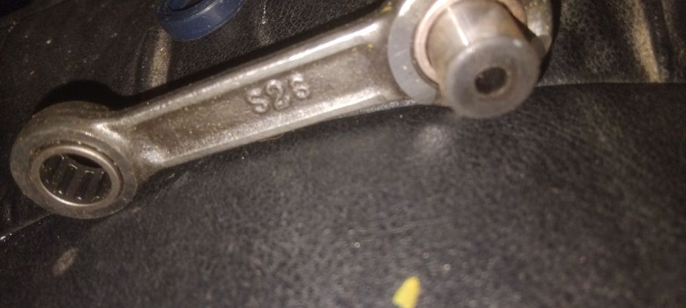Biela  e piston novos sachs tamanho origina,retentoresl novo