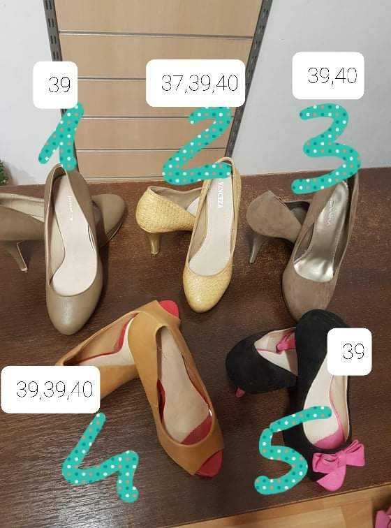 WYPRZEDAŻ!!! Buty na wysokim obcasie rozmiar 37,39,40,41