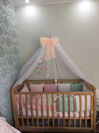 Ліжко ліжечко дитяче кровать детская PALI с матрасом