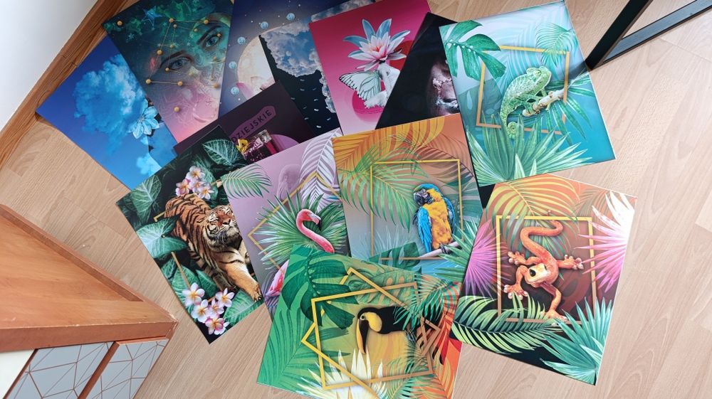 Plakaty A3 | druk cyfrowy | 13 szt. za 50 zł