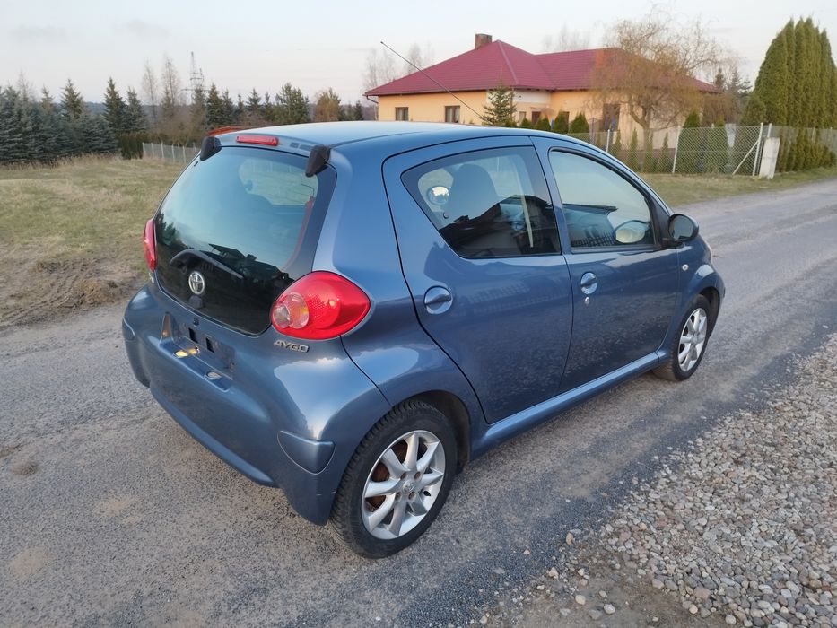ładna*zadbana*sprowadzona*opłacona*zapraszam * TOYOTA AYGO 2008 rok