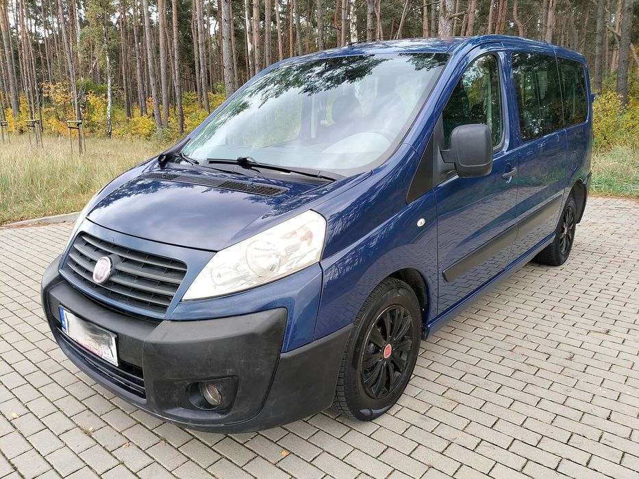 Fiat Scudo 1.6 HDI, 90 KM, 9 osób, klima, elektryka, zarejestrowany.