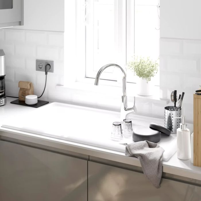 Bateria zlewozmywakowa GoodHome Guntur Sensor