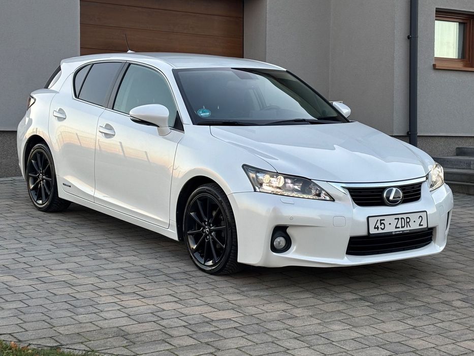 Lexus CT bezwypadkowy, aso, prestige, perła