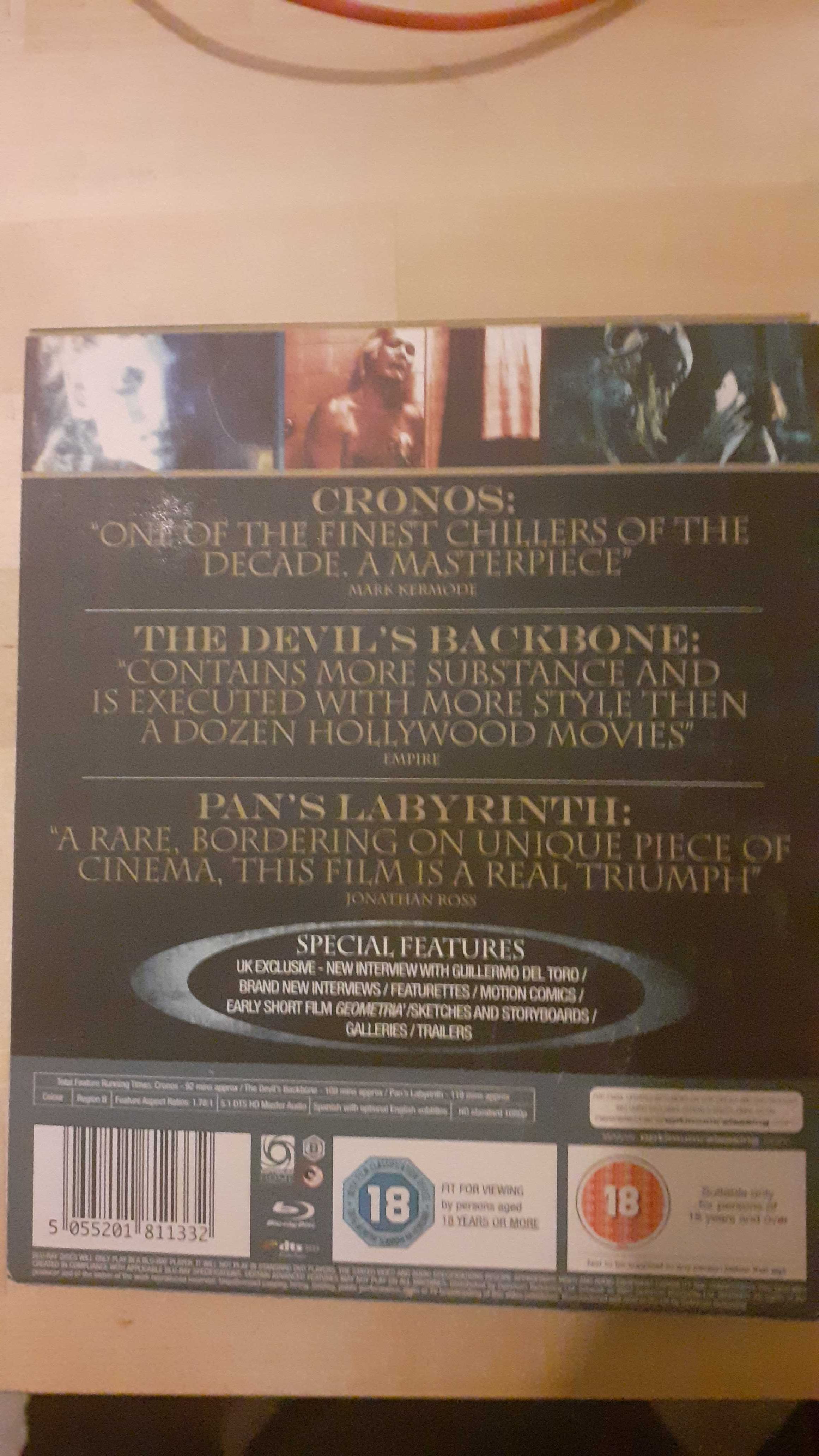 Coleção Blu-Ray Guillermo Del Toro