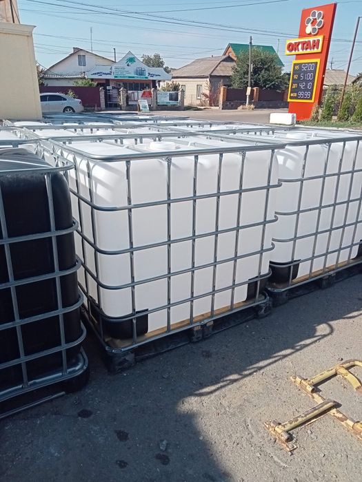 бочка ёмкость тара пищевая 200л еврокуб в наличи