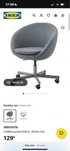 cadeira de escritório SKRUVSTA ikea
