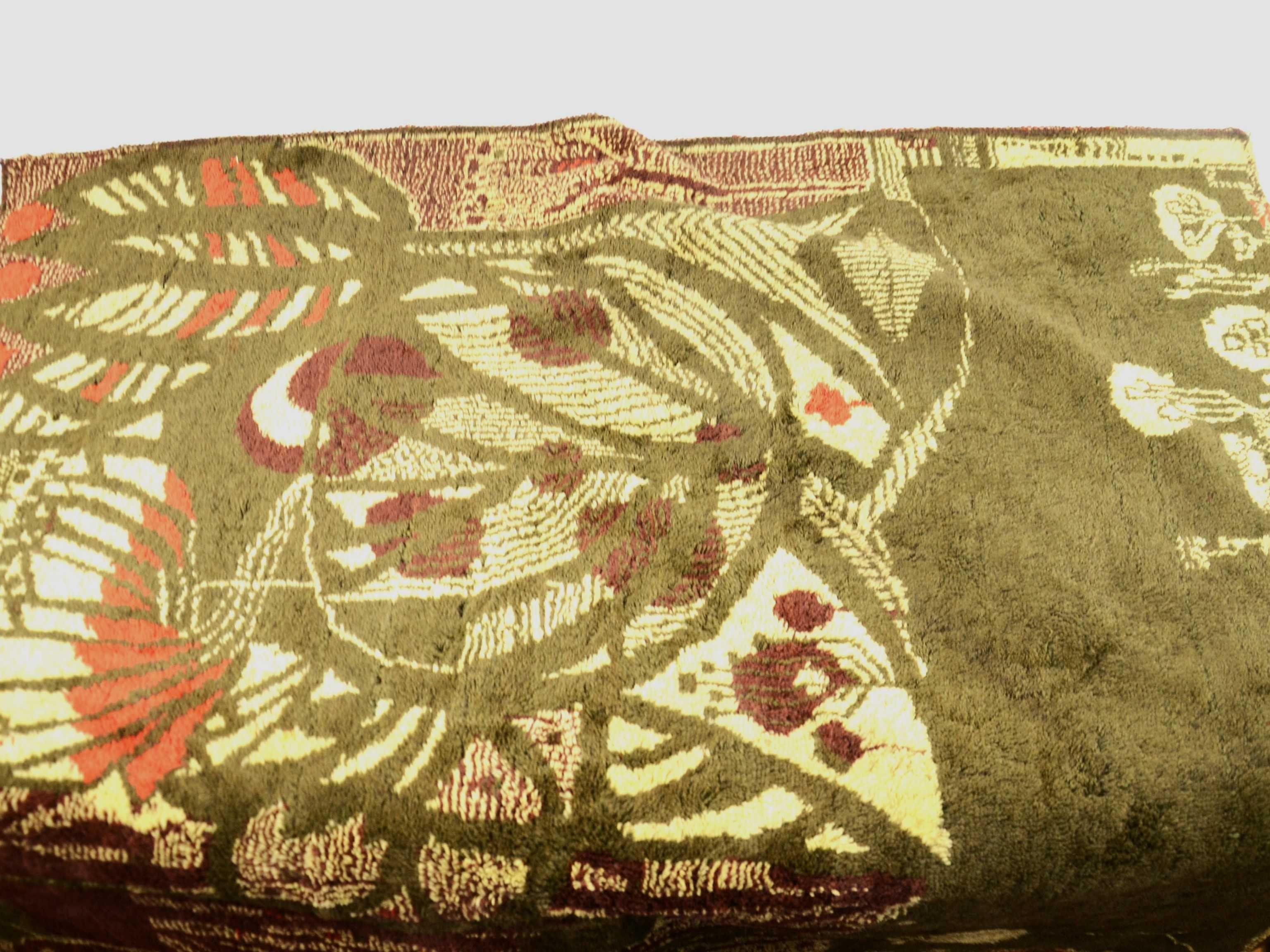 Gobelin Eriko Laszlo Pecsi Lakas Textil Vallalat Węgry lata 60te 175cm