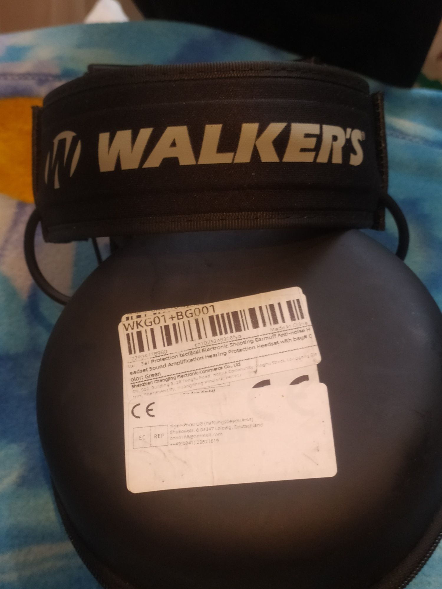 Тактичні навушники з кріпленням WALKER'S