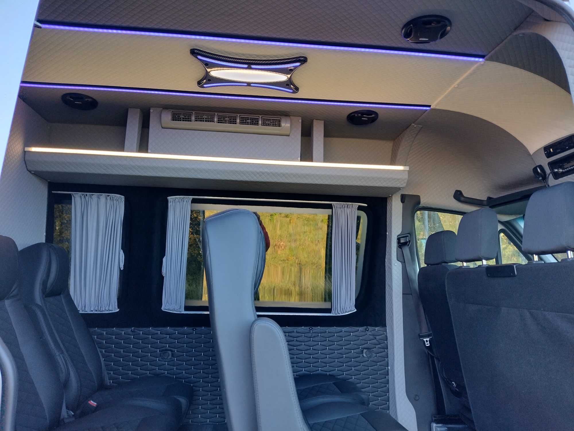 Zabudowa busa Sprinter Crafter Ducato Master Iveco