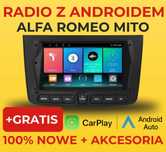 Radio samochodowe Alfa Romeo Mito Android CarPlay + GRATIS