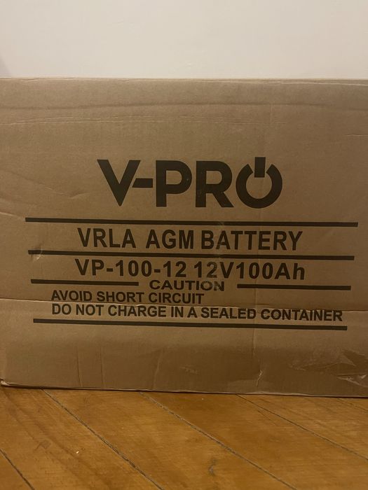 Акумулятор ГЕЛЕВИЙ   VOLT POLSKA    AGM 12V 100Ah