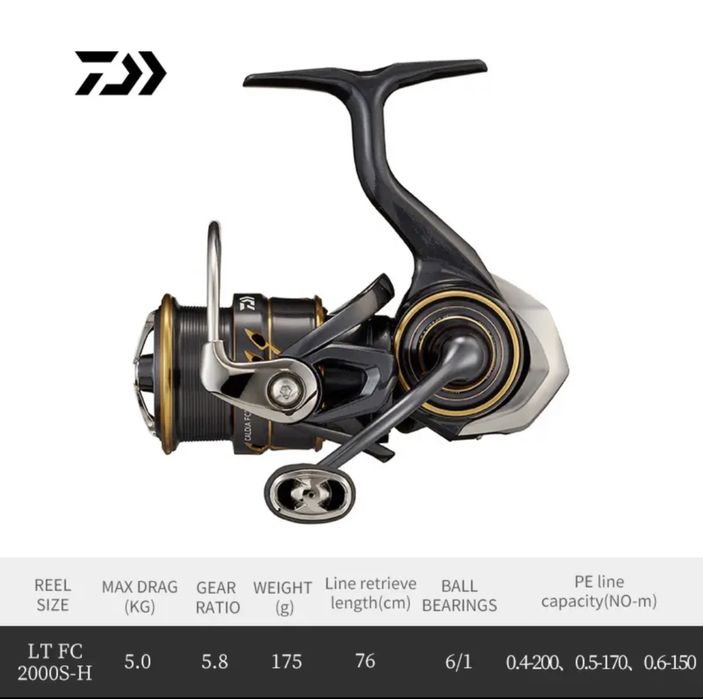 Daiwa Сaldia 21/22 LT/SW 2000/2500/4000