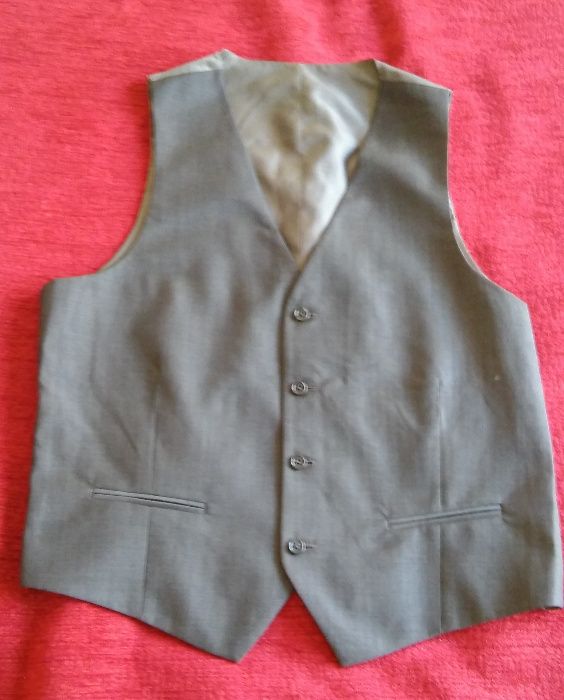 Fato NOVO Tam. L Fato Men's Alfani Slim-Fit Cinza 3 peças
