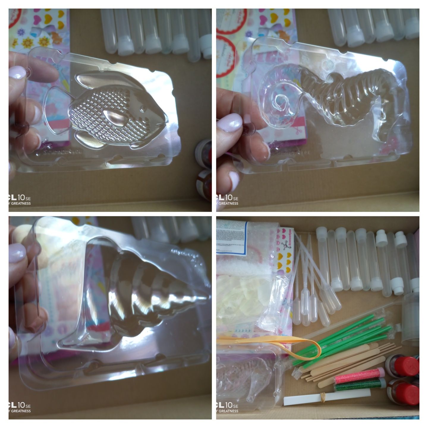 Material para experiências