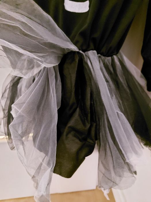 Sukienka kosciotrup halloween 7-8 lat