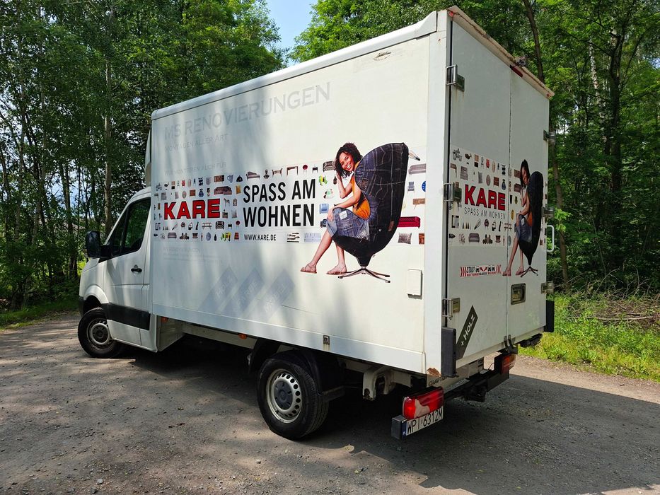 VW Crafter 2017r 2.0 TDI kontener FV23% możliwa zamiana za kampera