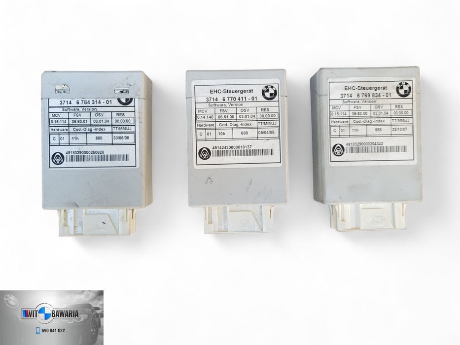 Moduł EHC - Steuergerät/ Sterownik zawieszenia BMW E61, E65, E66