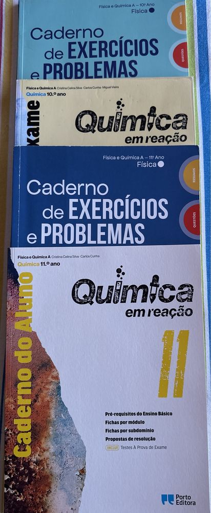 Diversos Cadernos Actividades 10o. & 11o. Ano