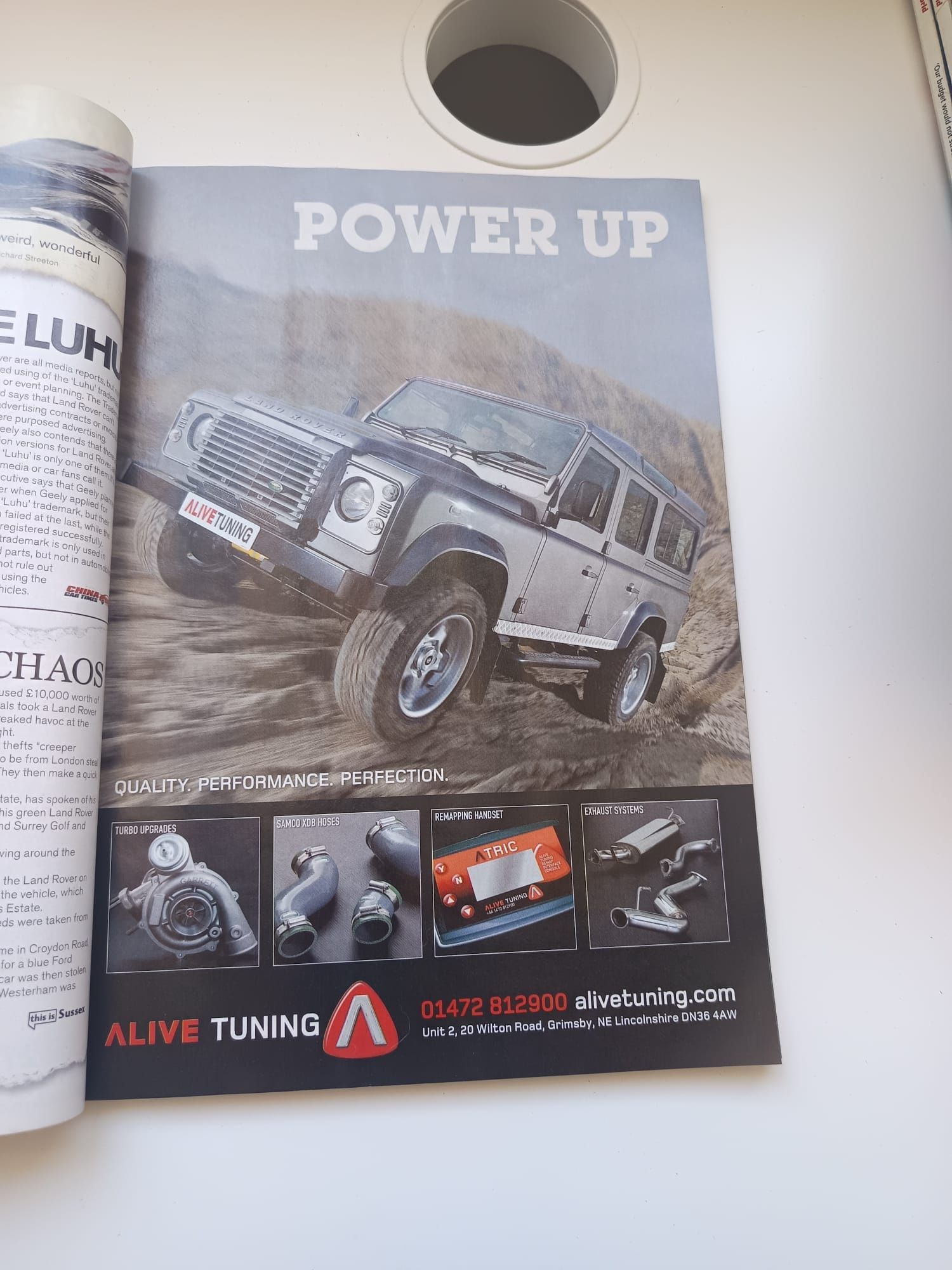 Land rover monthly