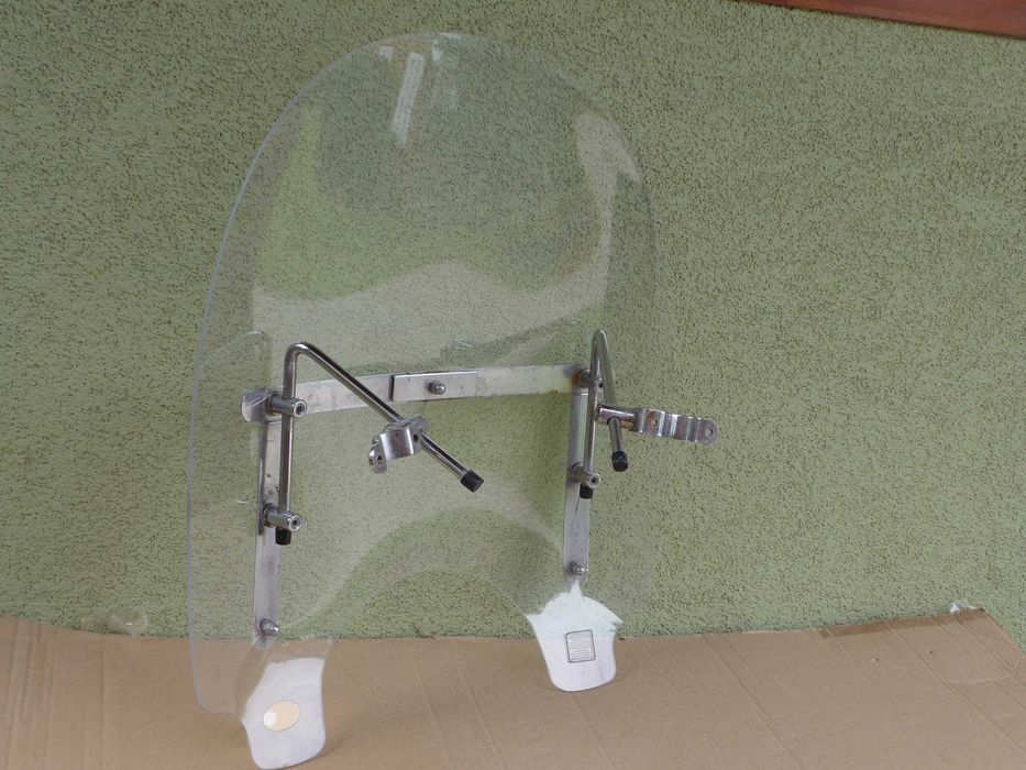PUIG szyba mocowania 43x45 stelaż chrom Shadow Vulcan Virago Intruder