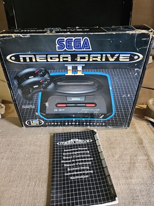 Caixa para consola megadrive