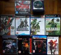 Jogos Metal Gear Solid Playstation e Nintendo