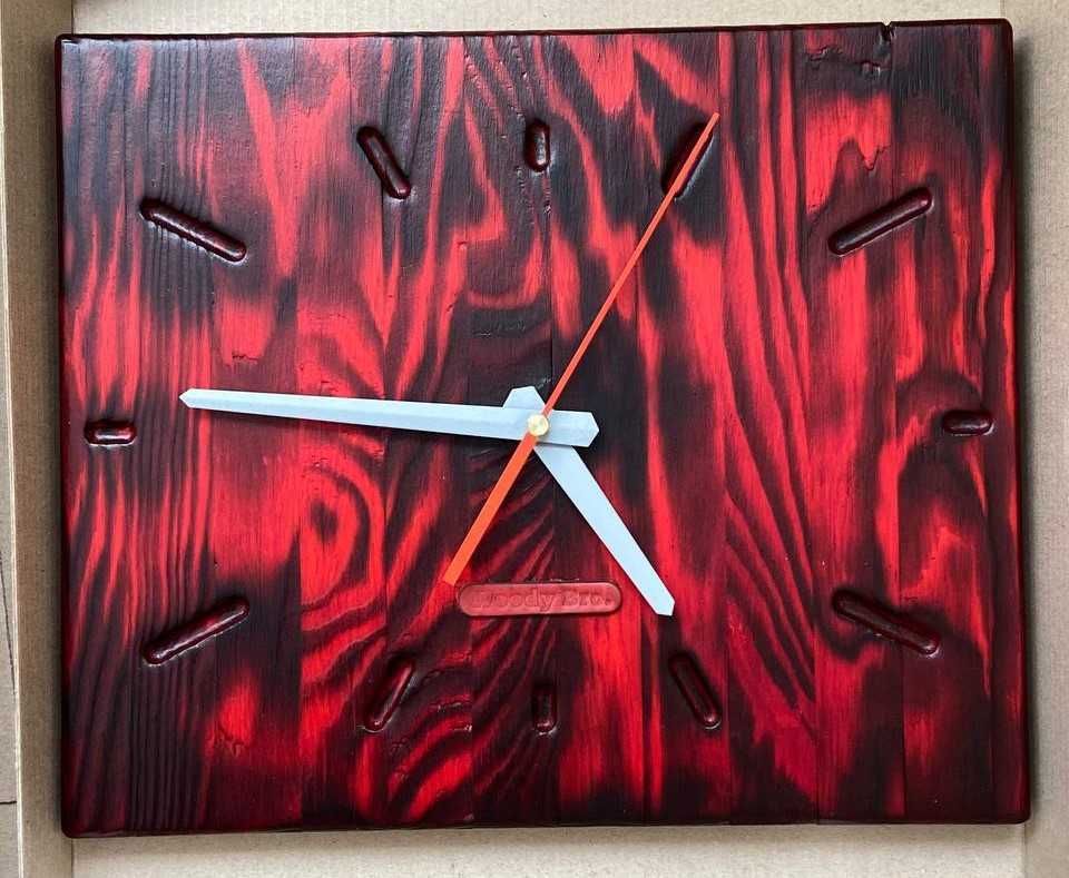 Часы настенные деревянные Woody Bro